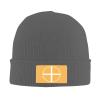 MULIHU Toon Pangasinan Flag Beanie Hat for Men Women Winter Warm Knit Hats Ski Hat Skull Cap Deep Heather view 2