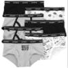 Carter's Boys' Little 7-Pack Underwear (Black/Grey/White Sports, 2-3T) view 1