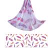 6.5 Yards Aerial Yoga Hammock Set Gradient Aerial silks Yoga Swing Fitness Stretch Belt for Gym Indoor Yoga Studio (007) view 2