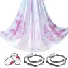 5.5 Yards Aerial Yoga Hammock Set Ombre Aerial silks Gradient Color Yoga Swing Fitness Stretch Belt for Gym Indoor Studio (031) view 1