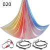 6.5 Yards Aerial Yoga Hammock Set Gradient Aerial silks Yoga Swing Fitness Stretch Belt for Gym Indoor Yoga Studio (020) view 4