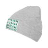 MULIHU Christmas Tree Seamless Pattern Beanie Hat for Men Women Winter Warm Knit Hats Ski Hat Skull Cap Gray