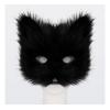 Black Fox Mask Animal Halloween Role Play Party Performance Props Dress Up Artifical Adult Mask Costume Accessory view 2