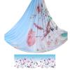 5.5 Yards Aerial Yoga Hammock Set Ombre Aerial silks Gradient Color Yoga Swing Fitness Stretch Belt for Gym Indoor Yoga Studio (011) view 3