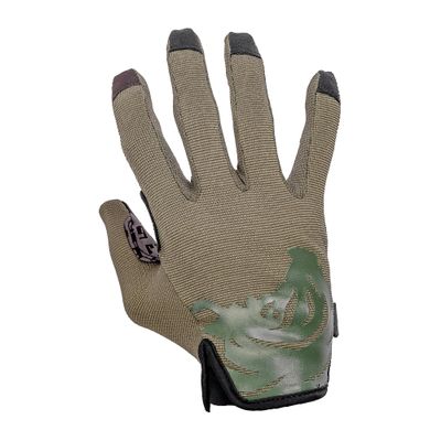 PIG Delta Utility Tactical Gloves, Touchscreen Compatible, High Dexterity, for Shooting, 1 Pair, Ranger Green, X-Large