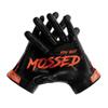 HIGHLIGHT FACTORY ATL G.O.A.T. You Got Mossed - Ultra Grip Football Gloves - Superior Grip, Breathable Design, for All Weather Conditions (Black, Youth Extra Large) view 2