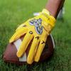HIGHLIGHT FACTORY ATL G.O.A.T. You Got Mossed - Ultra Grip Football Gloves - Superior Grip, Breathable Design, for All Weather Conditions (Black, Youth Extra Large) view 4