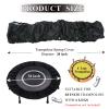 XATAMIO Mini Trampoline Spring Cover,36 38 40 48 60 Inch Round Trampoline Cover Replacement,600D Thickened Oxford Cloth Tear-Resistant, for Small Trampoline Frame, Cover Only view 2