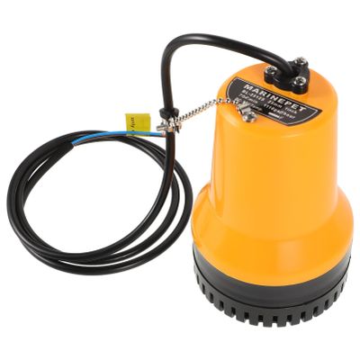 Milisten 12v High-performance Submersible Bilge Pump for Boats Quiet Water Removal System Efficient Electric Pump for Applications for Drainage