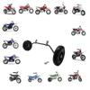 Dirt Bike Training Wheels 50cc - Fits MX350 MX125 MX400 MX500 - XR50 Z50 CRF50 - TTR50 PW50 TTR90 - KTM50 - Made In The USA! - Easy to assemble and Install view 1