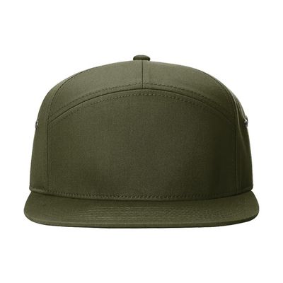 Richardson 257 Seven Panel Twill Strapback, Dark Loden