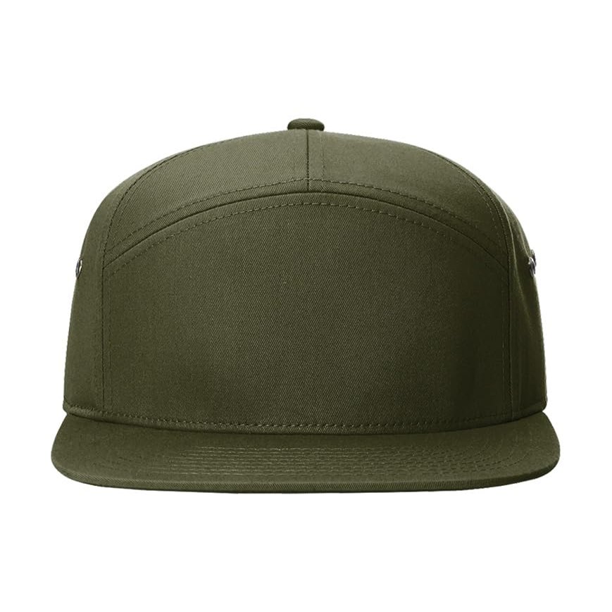 Richardson 257 Seven Panel Twill Strapback, Dark Loden