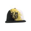 Vegas Golden Knights NHL Officially Licensed Adjustable Snapback Hat Flat Bill Z11 Retro Paintbrush view 2