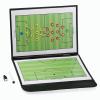 HAOHIZE Soccer Coaching Board, Soccer Coaching Board Foldable Double Sides Magnetic Football Soccer Strategy Clipboard with Pen Number Card view 1