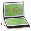 HAOHIZE Soccer Coaching Board, Soccer Coaching Board Foldable Double Sides Magnetic Football Soccer Strategy Clipboard with Pen Number Card view 2