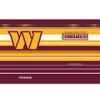 Tervis Traveler NFL Washington Commanders - Hype Stripes Triple Walled Insulated Tumbler Travel Cup Keeps Drinks Cold & Hot, 30oz with Straw Lid, Stainless Steel view 2