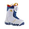 Burton Kids' Grom BOA Snowboard Boots, White, 3K view 1