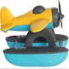 Aurora Toys Versatile Wheatley Sea Plane Toy - Used to Create Exciting Storylines - for Creative Kids and Parents - Blue & Yellow 7 Inches view 3