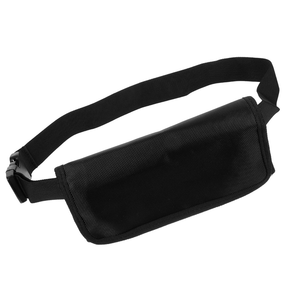 BELLIFFY Cashier Waist Bag for Men and Women Oxford Cloth Storage Pouch for Coins and Change Organization Lightweight Fanny Pack for Cashiers and Waitstaff Black