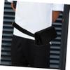 BELLIFFY Cashier Waist Bag for Men and Women Oxford Cloth Storage Pouch for Coins and Change Organization Lightweight Fanny Pack for Cashiers and Waitstaff Black view 2