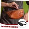 BELLIFFY Cashier Waist Bag for Men and Women Oxford Cloth Storage Pouch for Coins and Change Organization Lightweight Fanny Pack for Cashiers and Waitstaff Black view 4