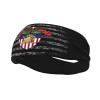 West Point Military Academy West Point Academy Logo Sports Sweatband Headband for Men - for Tennis, Basketball, Running, Gym, Working Out view 2