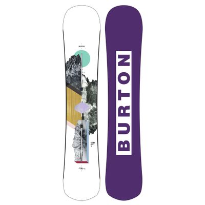 Women's Burton Hideaway Rocker Snowboard, 148cm