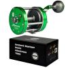 ANCIENT MARINER Catfish Reels Albatross 7000, Conventional Round Baitcasting Reel,Green view 1