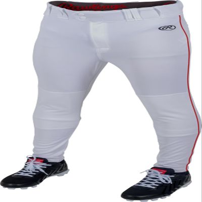 Rawlings | Launch Series Baseball Pant | Jogger Fit | Youth Sizes | Grey/Dark Green | XLRG