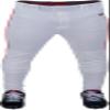 Rawlings | Launch Series Baseball Pant | Jogger Fit | Youth Sizes | Grey/Dark Green | XLRG view 2
