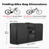 KEMIMOTO Bike Travel Bag, 900D Water-Resistant, Protective Case 26-29"Bikes view 2
