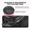 KEMIMOTO Bike Travel Bag, 900D Water-Resistant, Protective Case 26-29"Bikes view 4
