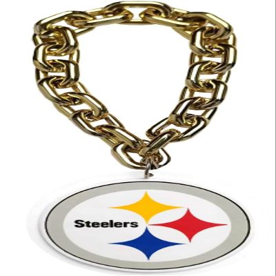 FOCO Pittsburgh Steelers NFL Big Logo Fan Chain Holiday Ornament