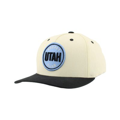 Utah Hockey Club NHL Officially Licensed Adjustable Snapback Hat Marquee Ivory