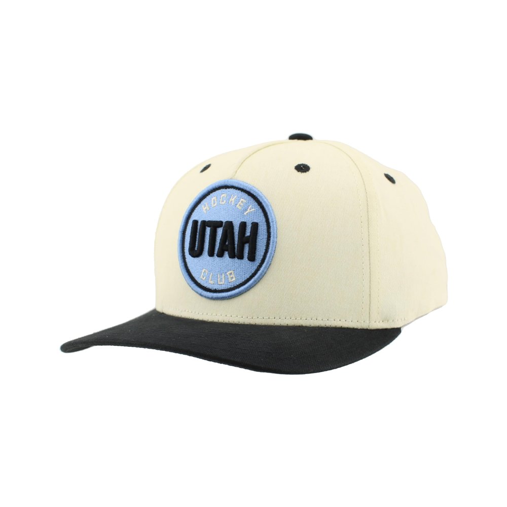 Utah Hockey Club NHL Officially Licensed Adjustable Snapback Hat Marquee Ivory