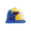 St. Louis Blues NHL Officially Licensed Adjustable Snapback Hat Flat Bill Z11 Retro Paintbrush view 2