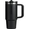 STANLEY Quencher ProTour Flip Straw Tumbler with Leakproof Lid 30 oz | Built-In Straw and Handle | Cup Holder Compatible for Travel | Insulated Stainless Steel Cup | BPA-Free | Black view 1
