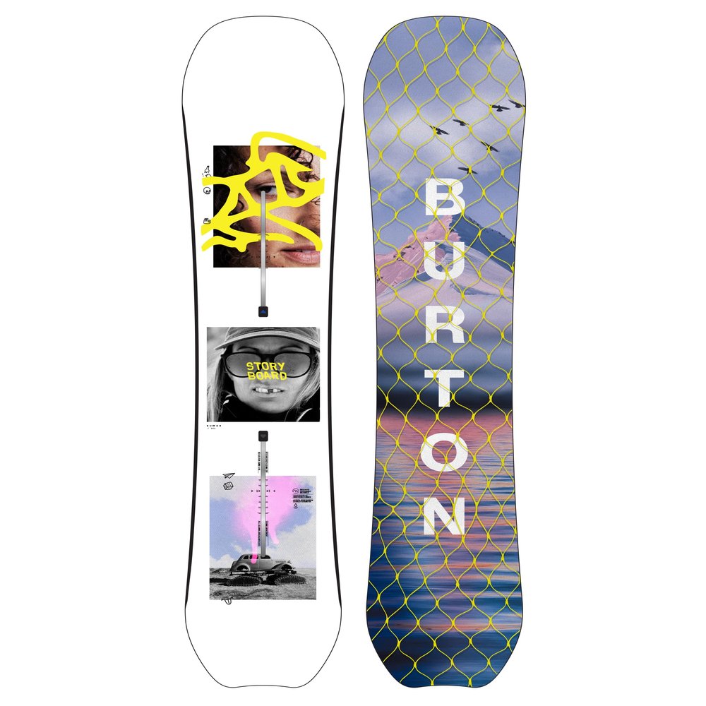 Burton Women's Story Board Camber Snowboard, 152cm