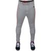 Rawlings | Launch Series Baseball Pant | Jogger Fit | Adult Sizes | Grey/Dark Green | 2XLARGE view 3