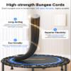ANCHEER Fitness Trampoline,40"/48" Bungee Rebounder with Adjustable Handle view 2