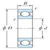FUZHIK 50Pcs 697ZZ 697-2Z 7x17x5 Mm Deep Groove Ball Bearing Miniature Bearing 697Z view 2