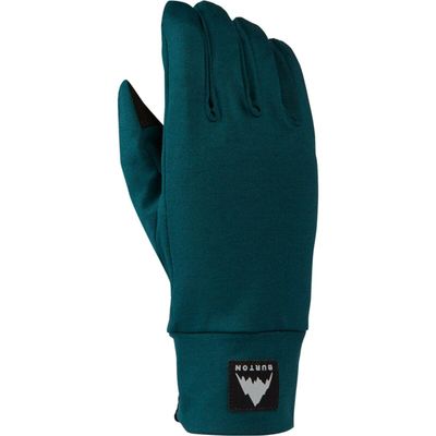 Burton Touchscreen Glove Liners, Deep Emerald, ML