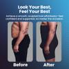 QORE LOGIQ Tummy Control Shapewear Compression Shorts, Waist Compression, Mens Shapewear Tummy Control, Girdles for Belly Fat (Black, 3XL) view 2