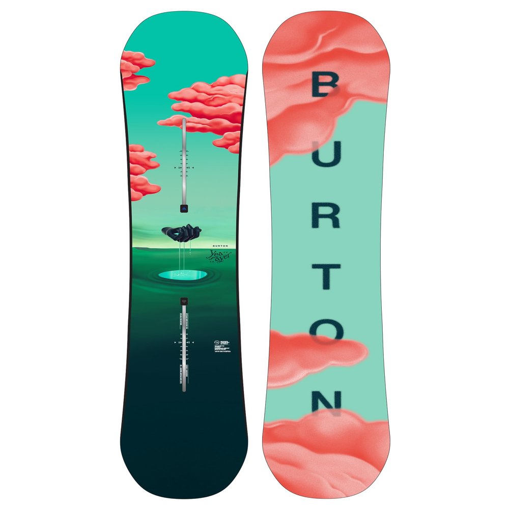 Burton Women's Yeasayer Flying V Snowboard, 152cm