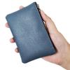 4Pcs Portable PU Leather Zippered Coin Purse Semicircular Rectangle Small Purse Pouch for Women Change Zipper Coin Purse for Credit Card ID Cards Folded Bills Headset Lipstick view 3