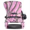 Burton Women's Lexa X Re:Flex Snowboard Bindings, Gray/Pink, M view 3