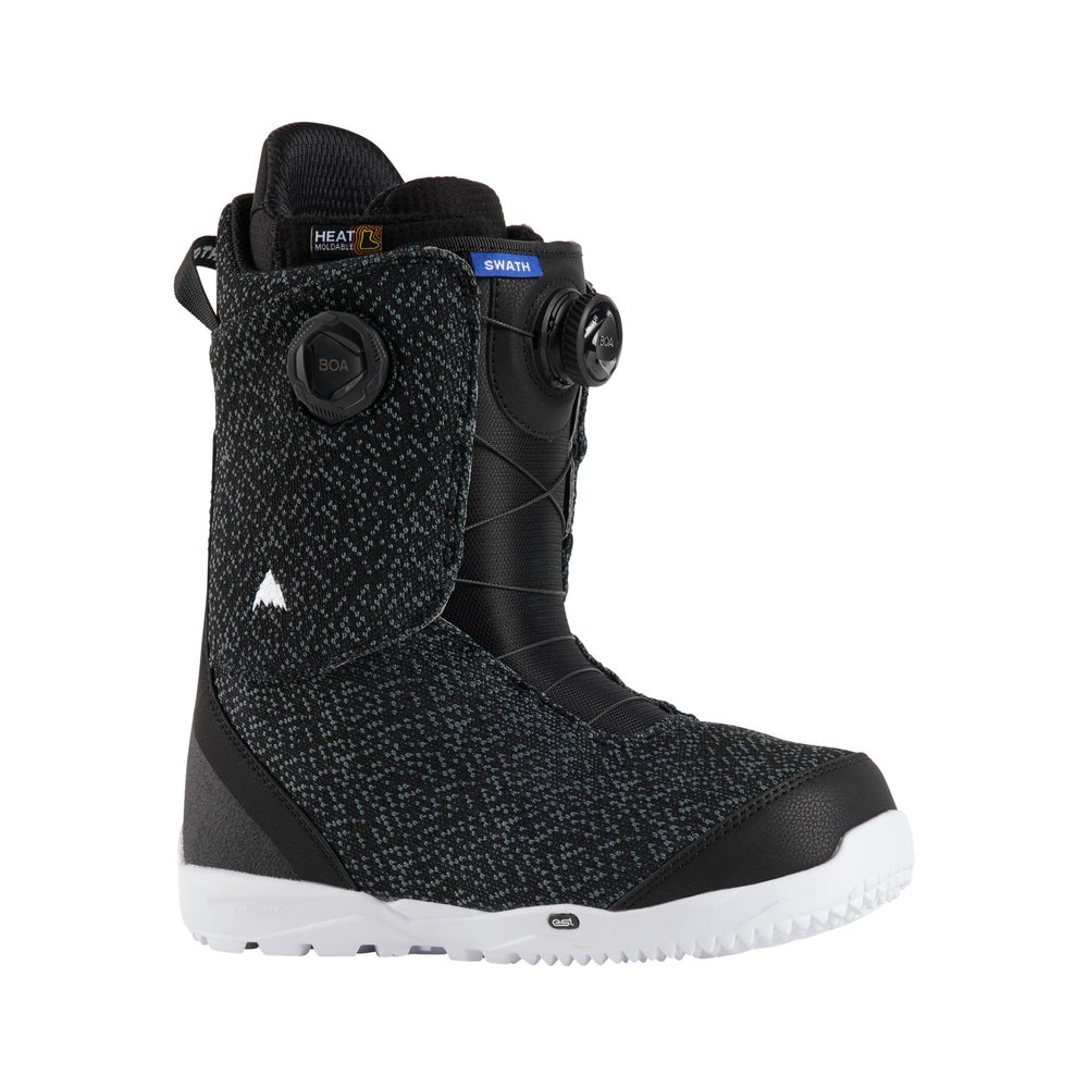 Burton Men's Swath BOA Snowboard Boots, Black, 9.5