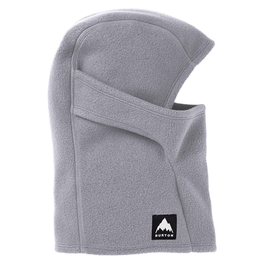 Burton Ember Fleece Balaclava Face Mask, Gray Heather, One Size