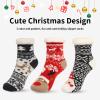 Caudblor 3 Pairs Christmas Slipper Socks For Kids, Fuzzy Kid Non Slip Slipper Socks With Grippers, Thick Fluffy Children Christmas Socks For Boys Girls, Cozy Indoor Winter Socks For 3-5 6-8 9-12 Year view 4