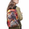 Faroishta Custom Kids Backpack with Name Personalized School Backpack for Boys, Sport Pattern Backpack for Primary School Students, Back to School Supplies for Kids Travel Gift view 4